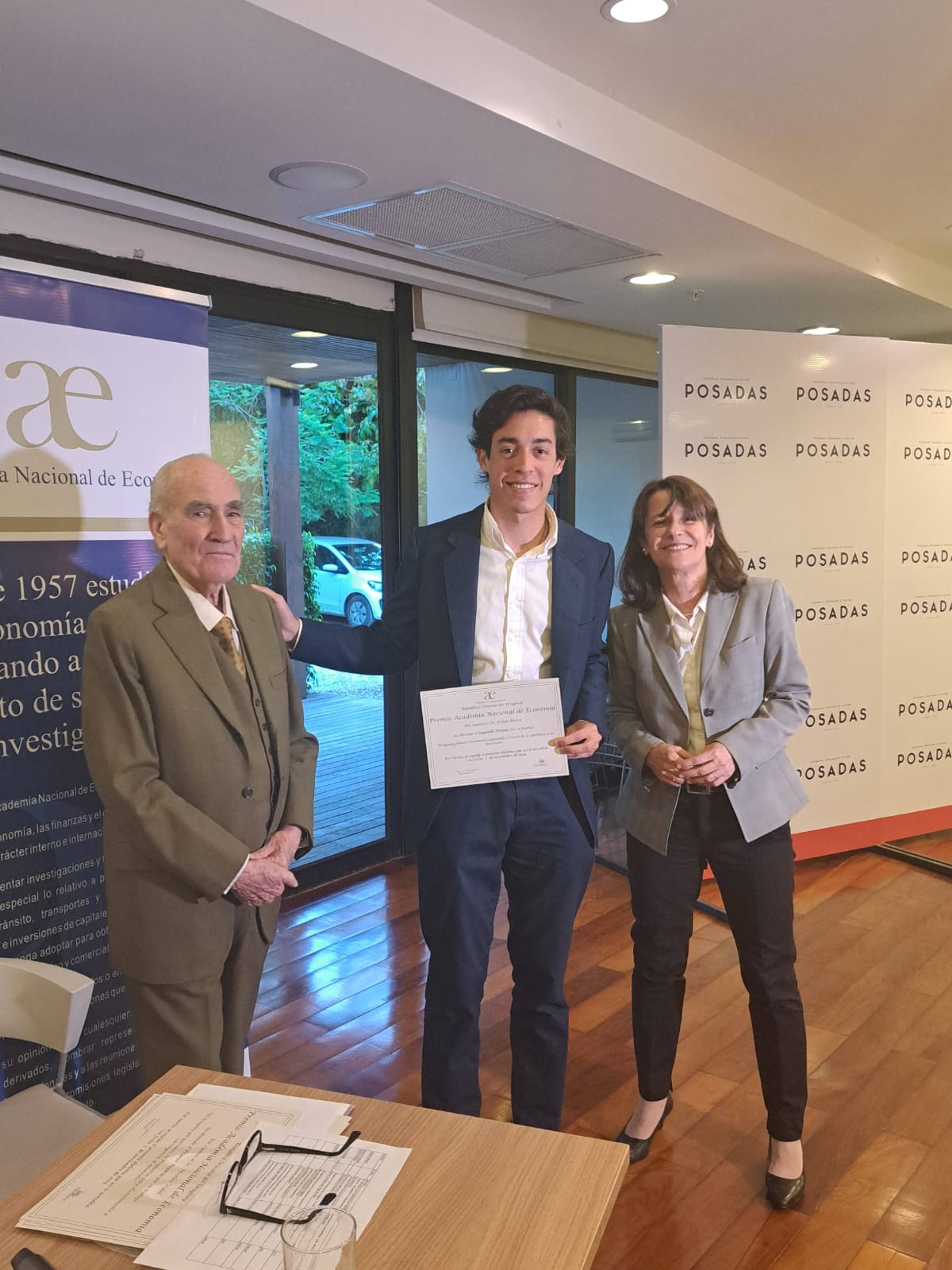 Foto del premio
