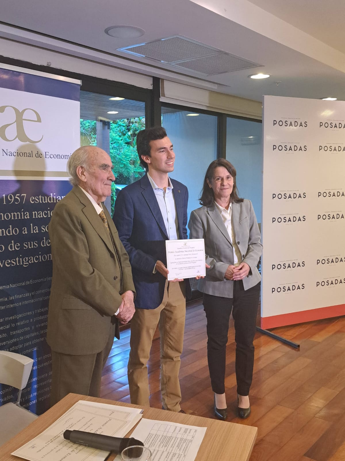 Foto del premio